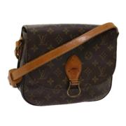 Pre-owned Canvas shoulder-bags Louis Vuitton Vintage , Brown , Dames