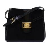 Pre-owned Suede celine-bags Celine Vintage , Black , Dames