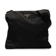 Pre-owned Canvas prada-bags Prada Vintage , Black , Dames