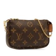 Pre-owned Canvas louis-vuitton-bags Louis Vuitton Vintage , Brown , Da...