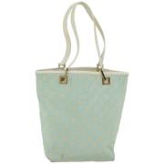 Pre-owned Canvas handbags Gucci Vintage , Blue , Dames