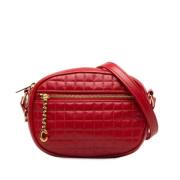 Pre-owned Leather celine-bags Celine Vintage , Red , Dames