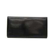 Pre-owned Leather wallets Prada Vintage , Black , Dames