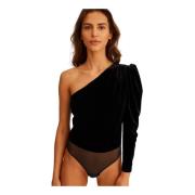 Flaneur Bodysuit Black Undress Code , Black , Dames