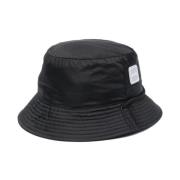 Zwarte Logo Bucket Cap Urban Stijl A.p.c. , Black , Heren