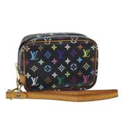 Pre-owned Canvas pouches Louis Vuitton Vintage , Multicolor , Dames