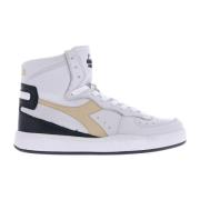 Klassieke Gebruikte Basketbalschoenen Wit/Zwart Diadora , White , Here...