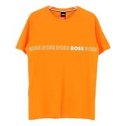 Slim Fit T-shirt Hugo Boss , Orange , Heren