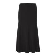 Zwarte Ruche Rok Cocentiw Stijl InWear , Black , Dames