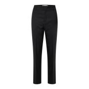 Klassieke Zwarte Hoge Taille Broek InWear , Black , Dames