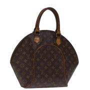 Pre-owned Canvas handbags Louis Vuitton Vintage , Brown , Dames