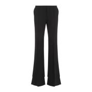 Zwarte Flare Broek Chloé , Black , Dames