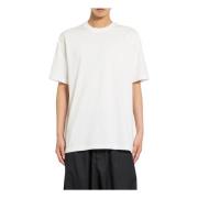 Witte Tee met Vogelgrafiek Y-3 , White , Heren