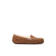 ‘W Ansley’ mocassins met bontvoering UGG , Brown , Dames