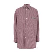 Gestreept Bordeaux Shirt Etro , Red , Dames