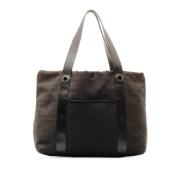 Pre-owned Leather handbags Bvlgari Vintage , Black , Dames