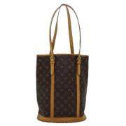 Pre-owned Canvas louis-vuitton-bags Louis Vuitton Vintage , Brown , Da...