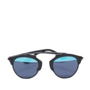 Pre-owned Acetate sunglasses Dior Vintage , Black , Dames