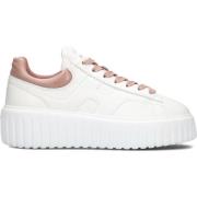 Witte Lage Dames Sneakers Hogan , White , Dames