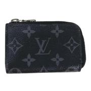 Pre-owned Fabric wallets Louis Vuitton Vintage , Black , Dames