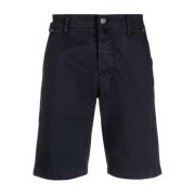 Navy Blue Bermuda Shorts Jacob Cohën , Blue , Heren