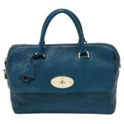 Pre-owned Leather handbags Mulberry Pre-owned , Blue , Dames