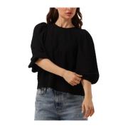 Elegante Zwarte Josie Blouse Co'Couture , Black , Dames