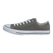 Grijze Lage Canvas Sneakers Converse , Gray , Heren