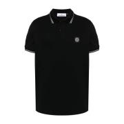 Klassieke Polo Shirt A0029 Stone Island , Black , Heren