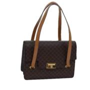 Pre-owned Leather celine-bags Celine Vintage , Brown , Dames