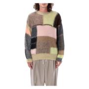 Arlecchino Mohair Sweater Multicolor Gebreide Kleding Magliano , Multi...