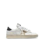 Wit Goud Stardan Sneakers Golden Goose , White , Dames