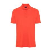 Klassieke Polo Shirt 176C Paul & Shark , Orange , Heren