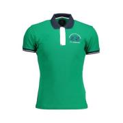 Geborduurd Slim-Fit Polo in Groen La Martina , Green , Heren