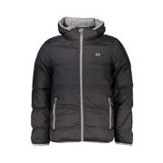 Elegante Lichtgewicht Hoodie Jas La Martina , Black , Heren