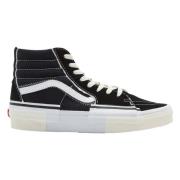 SK8-Hi Reconstruct Sneakers Vans , Black , Dames