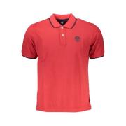 Katoenen poloshirt met contrastdetails North Sails , Red , Heren