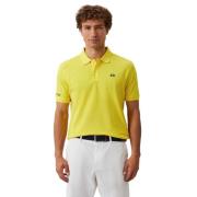 Geel Katoenen Poloshirt La Martina , Yellow , Heren