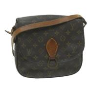 Pre-owned Canvas louis-vuitton-bags Louis Vuitton Vintage , Brown , Da...