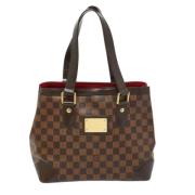 Pre-owned Coated canvas totes Louis Vuitton Vintage , Brown , Dames