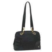 Pre-owned Leather totes Bally Pre-owned , Black , Dames