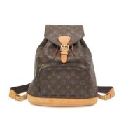 Pre-owned Canvas louis-vuitton-bags Louis Vuitton Vintage , Brown , Da...