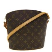 Pre-owned Canvas louis-vuitton-bags Louis Vuitton Vintage , Brown , Da...