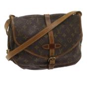 Pre-owned Canvas louis-vuitton-bags Louis Vuitton Vintage , Brown , Da...