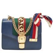 Pre-owned Fabric gucci-bags Gucci Vintage , Blue , Dames