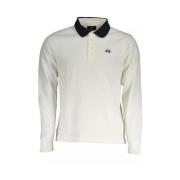 Elegante witte polo met contrastdetails La Martina , White , Heren