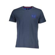 Elegant T-shirt met korte mouwen La Martina , Blue , Heren