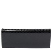 Pre-owned Leather clutches Gucci Vintage , Black , Dames