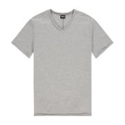 Effen Vandal T-shirt met rauwe randen Kultivate , Gray , Heren