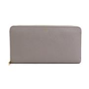 Pre-owned Leather wallets Celine Vintage , Gray , Dames